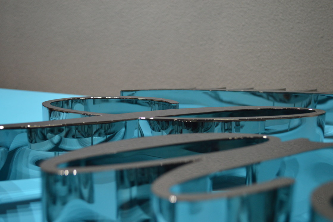 Fabricated Advertising Backlit Channel Letter Signs 3600K With Acrylic / PC Backer